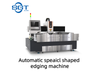 Automatic speaicl shaped edging machine