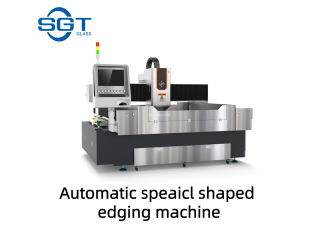 Automatic speaicl shaped edging machine
